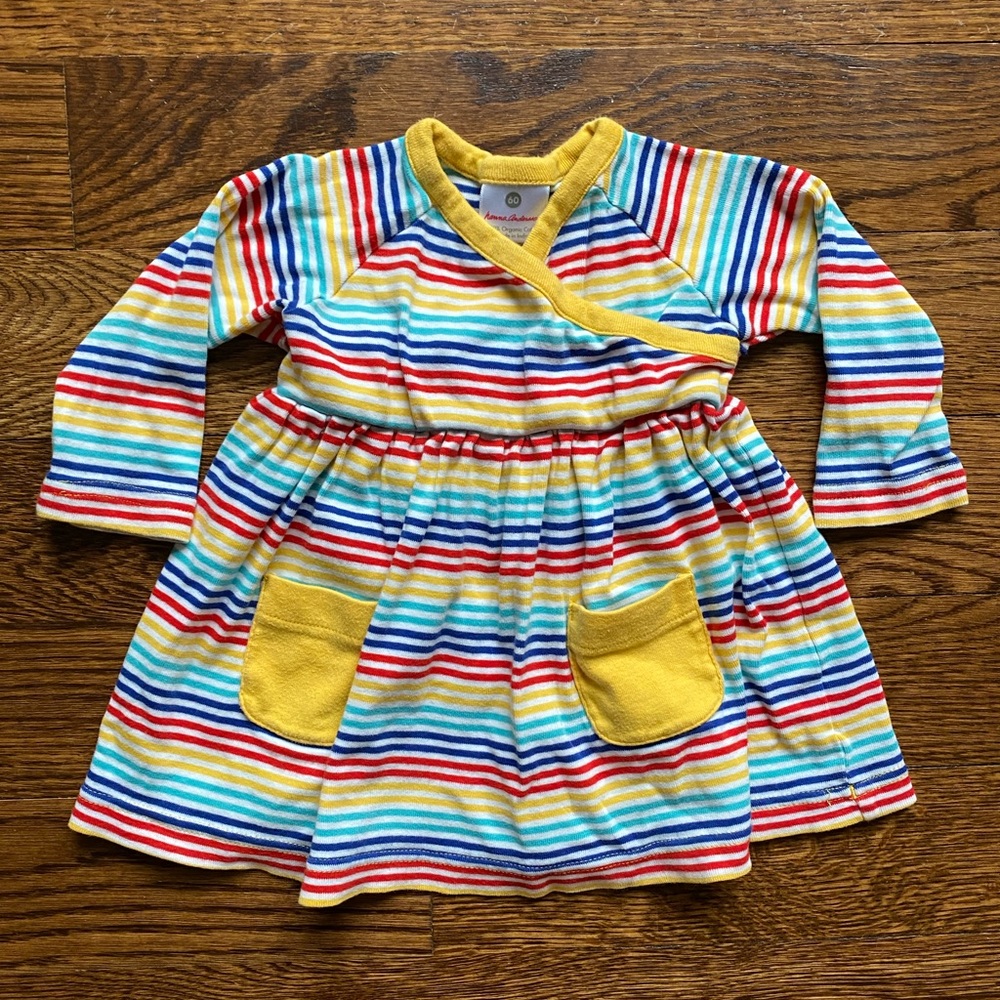 Hanna Anderson Baby Bodysuit Dress